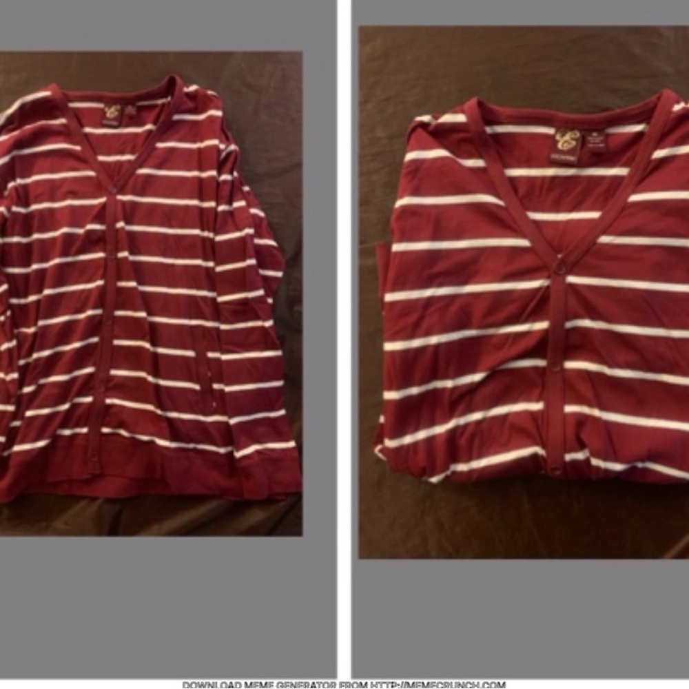 Cardigan button sweater